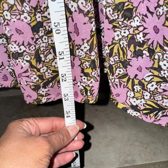 Lost + Wander Lovestoned Maxi Dress Women's Floral Tiered Lined Dress Size Small - Picture 13 of 14